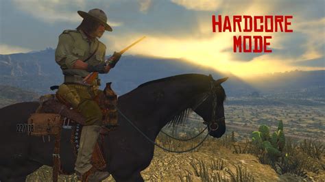Information about Hardcore Mode in Red Dead Redemption.